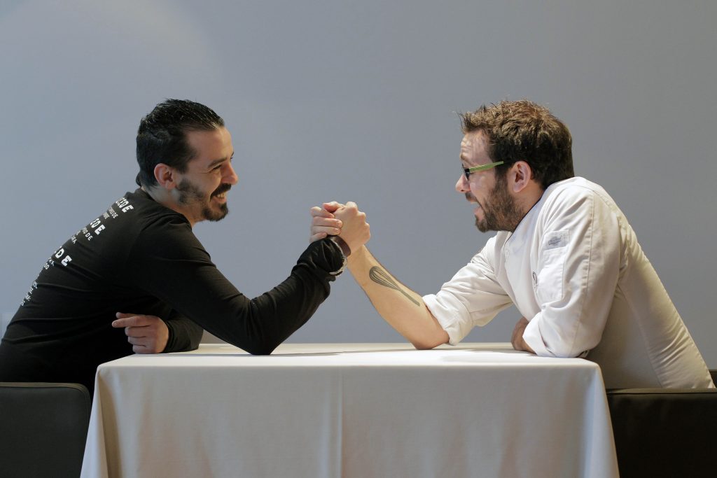 Comunitat Valenciana. Valencia. Valencia 3-03-2017. Miguel Angel Mayor y Jesus Escalera. Fotografía de Irene Marsilla.
