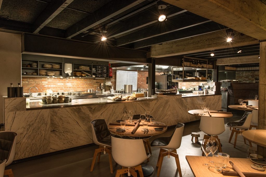 Imagen de su restaurante Zarzo, cedida por el propio cocinero. 