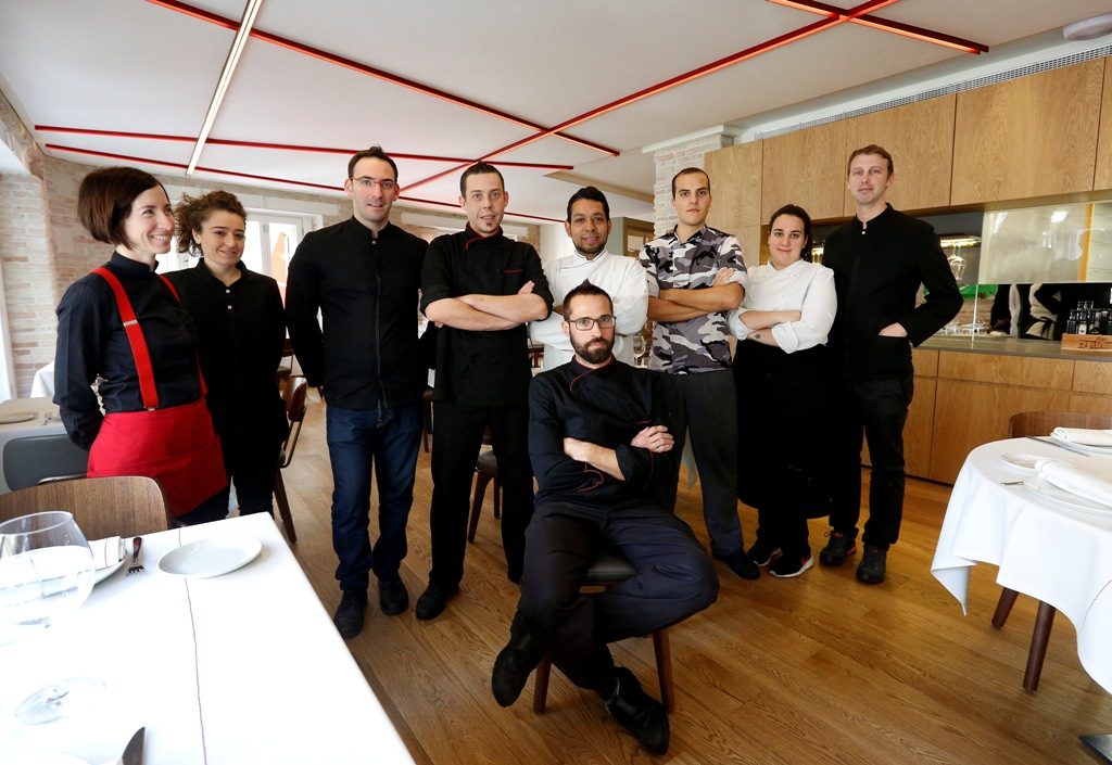 Comunidad Valenciana.Valencia.15/02/2018.Equipo del restaurante Entrevins.Fotografía de Jesus Signes.