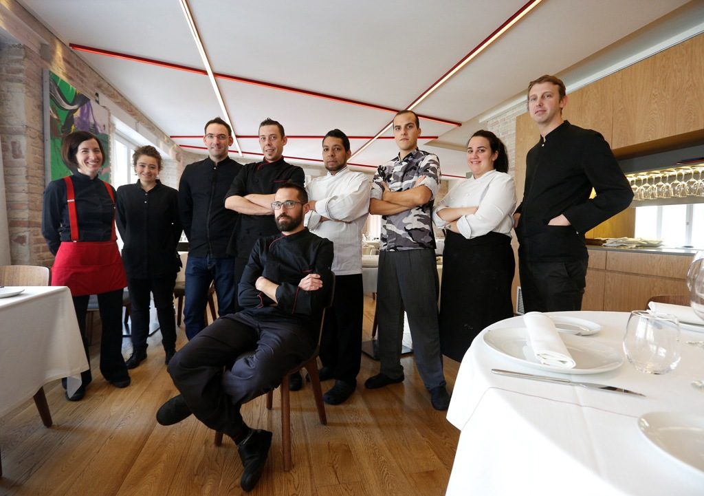 Comunidad Valenciana.Valencia.15/02/2018.Equipo del restaurante Entrevins.Fotografía de Jesus Signes.