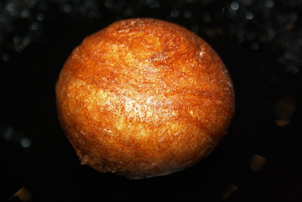 Panchino con caviar de beluga.