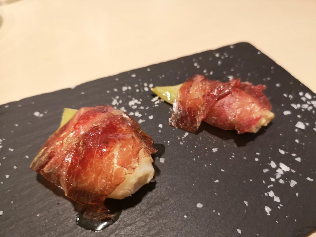 Cebolla tierna y Cecina Sucar Trelis