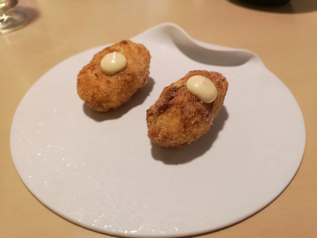 Las albóndigas de bacalao de Sucar. 