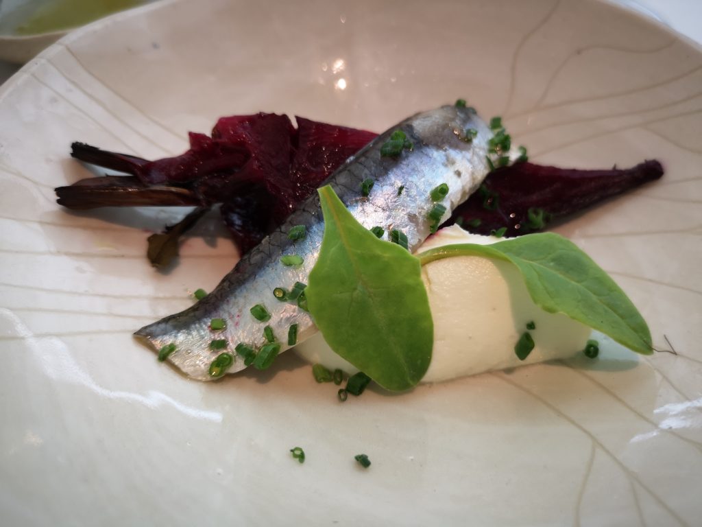 Sardina y remolacha del Riff