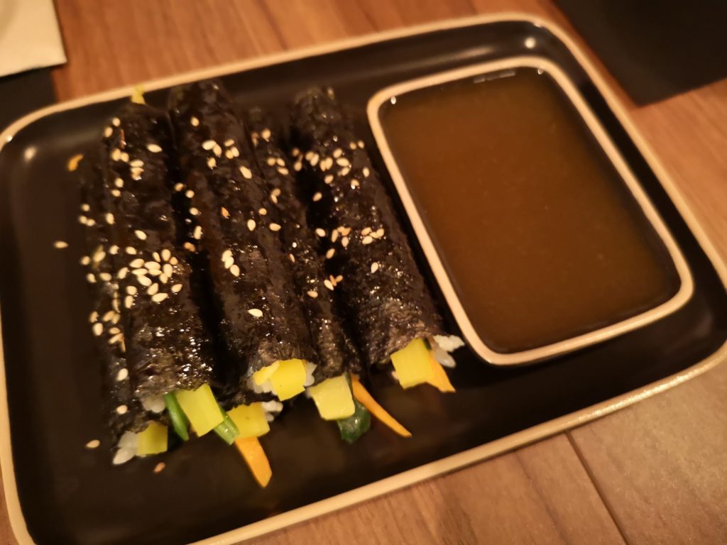Mini makis.La taula de Yoon.
