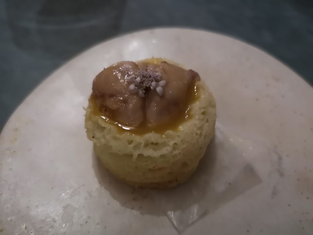 Tamal de conejo.
